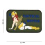 Patch 3D PVC : tactical hottie Pin'up, vert 444130-3961