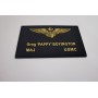 MJ Greg Pappy BOYINGTON name patch - PVC 10cm MJ-Boyington