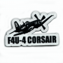 MJ Greg Pappy BOYINGTON patronymique patch - PVC 10cm MJ-Boyington