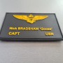 Goose Nick BRADSHAW patronymique patch - PVC 8cm TG-Maverick