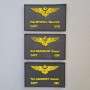 combo patchs MAVERICK + ICEMAN + GOOSE name patch - PVC 8cm TG-combo-patro