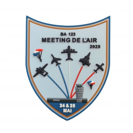BA123 Orléans Bricy - patch PVC Patch Cigognes