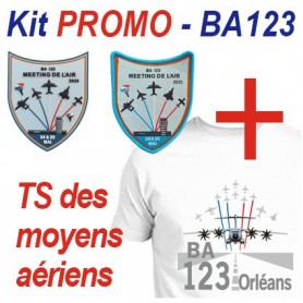 BA123 Orléans Bricy - patch PVC Patch-BA123-PVC