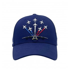 casquette brodée PAF et A-400M - BA123 Orléans Armée Air et Espace capBA123