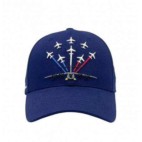 casquette brodée PAF et A-400M - BA123 Orléans Armée Air et Espace capBA123