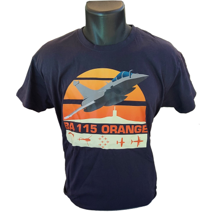 T-shirt BA125 Istres - PAF et 330 MRTT  TSBA115adu