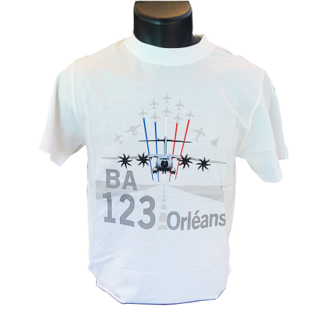 T-shirt BA125 Istres - PAF et 330 MRTT  TSBA125
