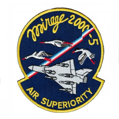 Mirage 2000-5 Air Superiority - Ecusson patch 9x11cm PS101