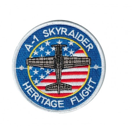 A1 Skyraider - Ecusson patch 9cm PS101