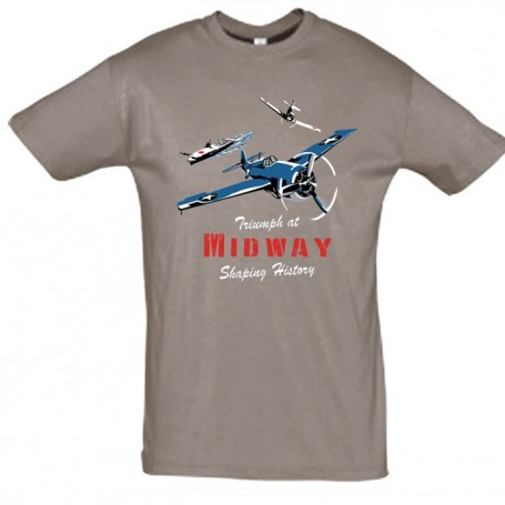 Tee shirt Midway - zinc  TS-TX-midway_2
