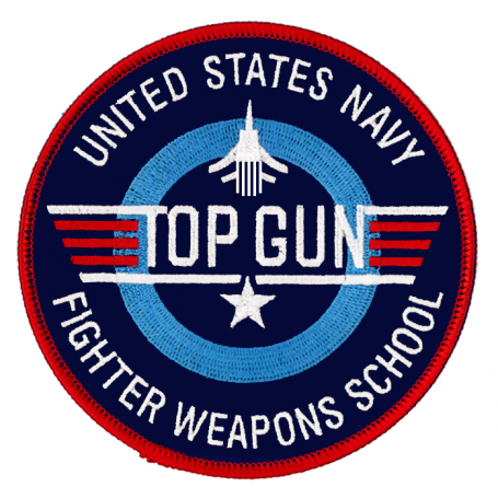 Top Gun - Ecusson patch 10cm FS175