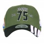 D-Day 75th striped visor cap 215110
