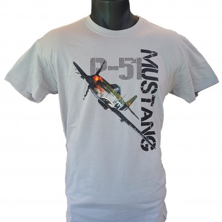 Tee shirt P-51 Mustang  TS P-51