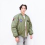 Bomber MA-1 Pilote Top-Gun - MAVERICK - vert  121401-TGV