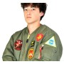MAVERICK Top Gun 1986 Bomber Jacket - Green  121401-TGV