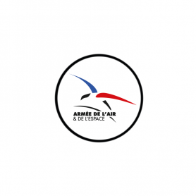 Pin's Armée De L'Air Et De Espace Logo Métal Noir Et Blanc AAE-AC-10801