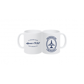 Mug Patrouille De France Blason Bleu Marine PAF-AC-10001
