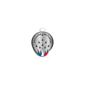 Porte-clés Patrouille De France Métal Logo Argenté PAF-AC-16300