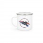 Mug en métal Blanc 30ml - Rafale Solo Display RSD-AC-10800