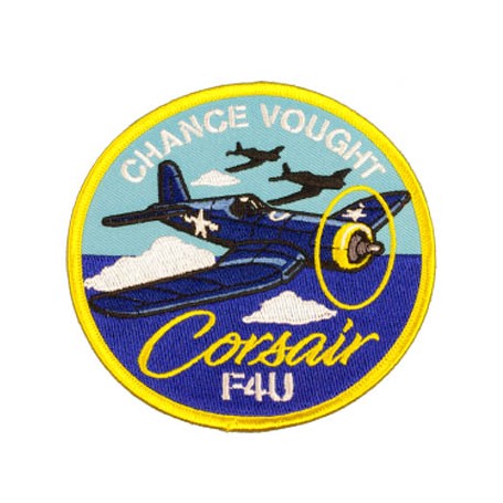 Corsair Chance Vought F4U  - Ecusson patch 10cm
