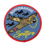 patch Spitfire brodé Ø10cm