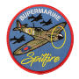 patch Spitfire brodé Ø10cm PS112