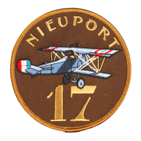 Écusson Nieuport 17 brodé Ø100mm PS113