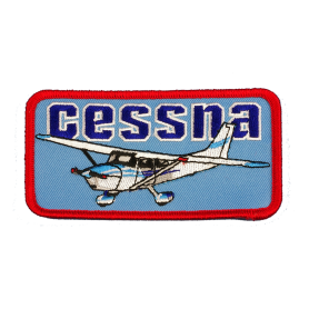 patch Cessna 172 brodé 100x53mm PS106