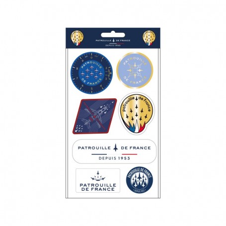 Planche de stickers Patrouille De France 2026 PAF-AC-10806
