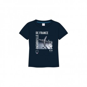 T-shirt Enfant Patrouille De France Kids In Action Marine PAF-TE-06002