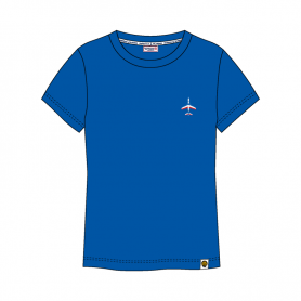 T-shirt Patrouille De France Avion 1 Mixte Bleu  PAF-TM-06002