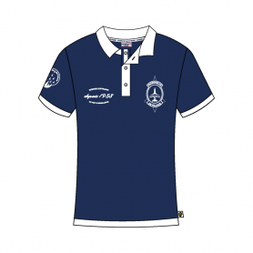 Polo Patrouille De France Altimètre Mixte Bleu Marine  PAF-TM-06200