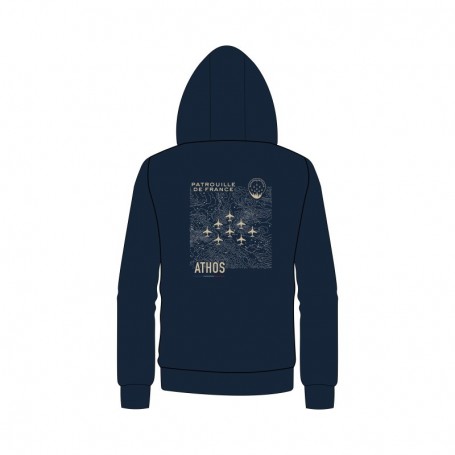 Sweat Patrouille De France Mapping Mixte Marine PAF-TM-06301