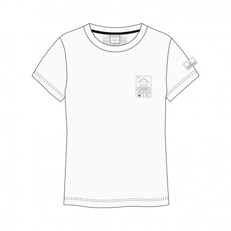 T-shirt Patrouille De France Confiance Mixte Blanc PAF-TM-10004