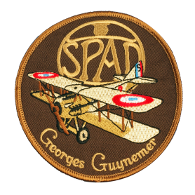 GUYNEMER George - SPAD - Ecusson patch 10cm PS114