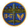 B-17 Super Forteresse - Ecusson patch 10cm PS119