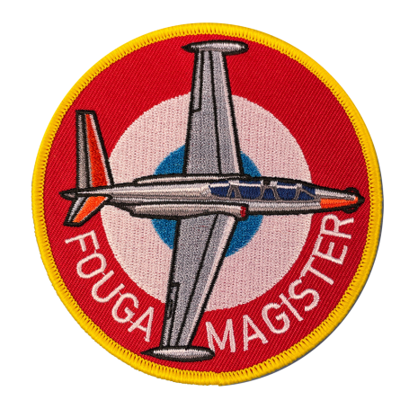 Fouga Magister CM-170 - Ecusson patch 10cm PS121