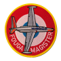 Fouga Magister CM-170 - Ecusson patch 10cm PS121