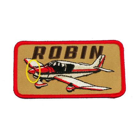 ROBIN - Ecusson patch 9x5cm PS107