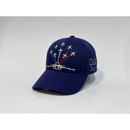 casquette brodée PAF et Rafale - BA113 Armée Air et Espace capBARaf