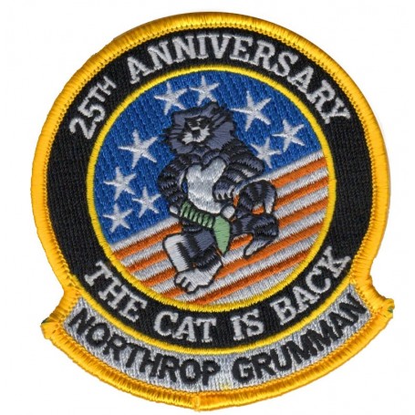 Cat is back 25th - Ecusson patch 10cm Patch1090