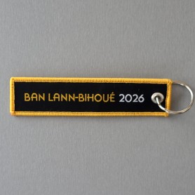 BAN Lann Bihoue - patch 80ans PVC keyring-LBH-80ans_copy_1