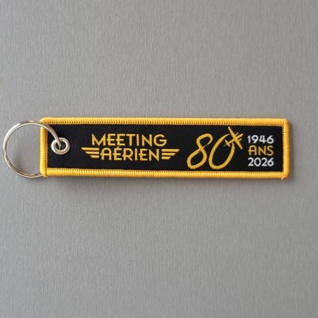 BAN Lann Bihoue - patch 80ans PVC keyring-LBH-80ans_copy_1