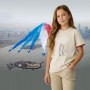T-shirt Enfant Patrouille De France Kids Cloud Beige  PAF-TE-11000