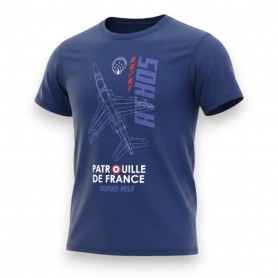 T-shirt Patrouille De France Athos Mixte Bleu  PAF-TM-06004