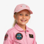 PACK Top-Girl - Combinaison Pilote et casquette - ROSE 115312_PACK_Cap-TOP-GIRL