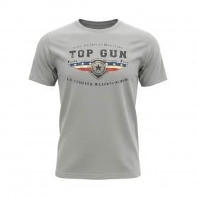 Tee shirt Top-Gun Heritage - gris  TS-TG-Heritage_1