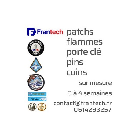Patchs - Flammes - Porte Clé sur mesure FTECH-CUST_copy_1