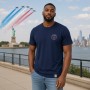 T-shirt Patrouille De France Athos Mixte Bleu  PAF-TM-06004